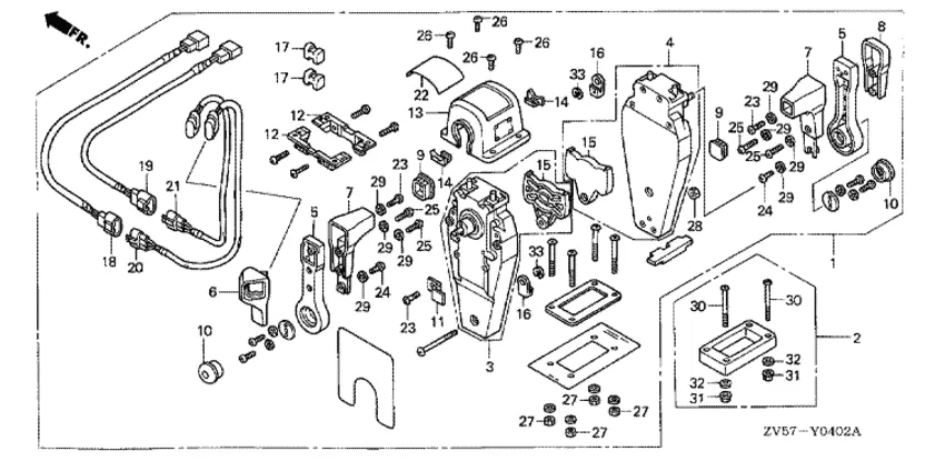 Дистанционное управление для Honda 50
