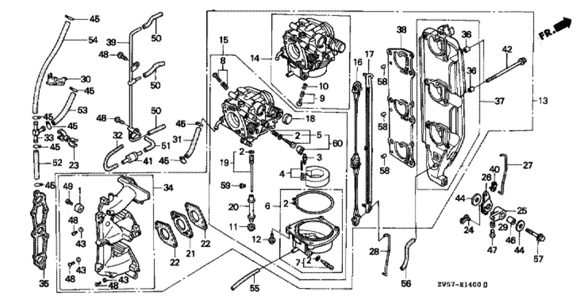 Карбюратор для Honda 50
