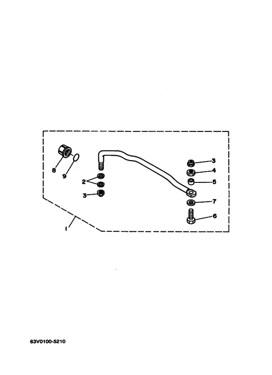 Управляющее устройство для Yamaha F9.9 M(E)HS/L