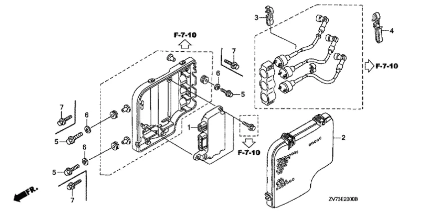 Блок конденсаторного зажигания для Honda 30