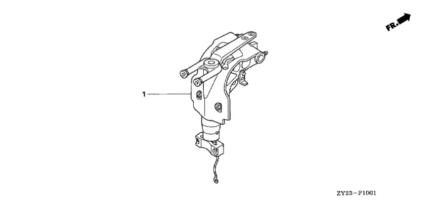 Поворотный корпус в сборе для Honda 175