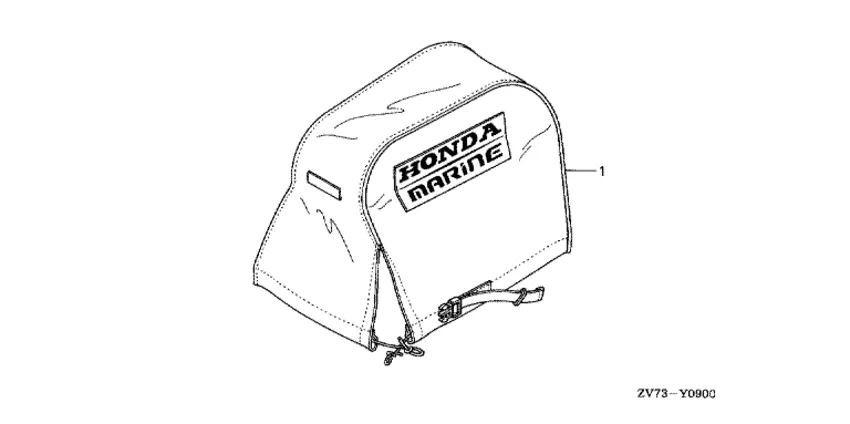 Крышка двигателя для Honda 30