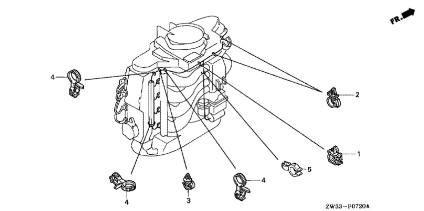 Кронштейн для Honda 130