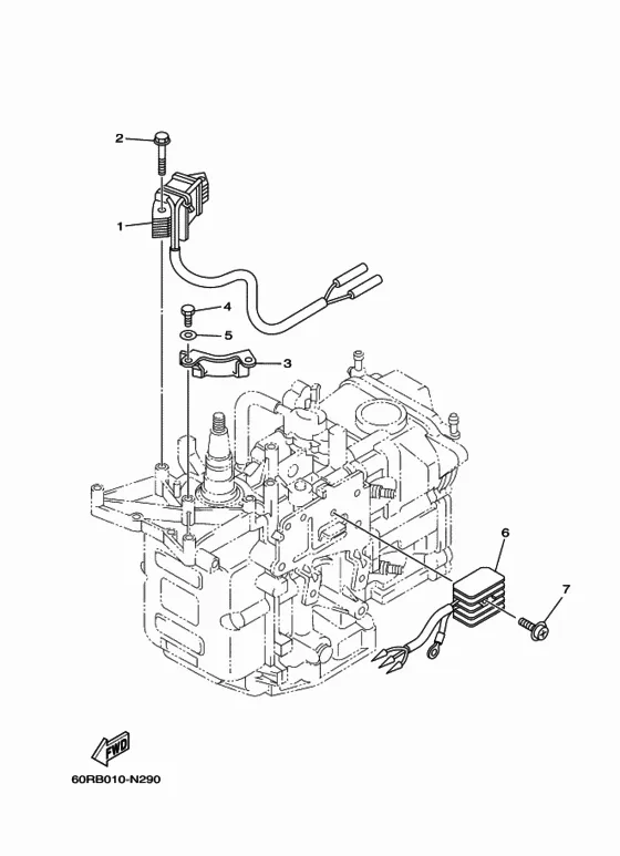 Опционные детали 2 для Yamaha F8 MHL