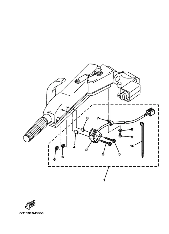 Опционные детали для Yamaha F50 E(D/H/T)L/X