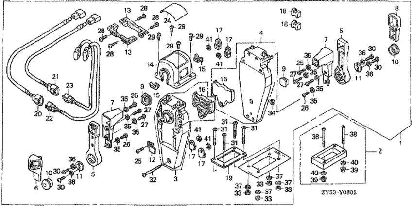 Дистанционное управление для Honda 135