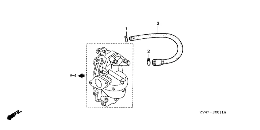 Водная труба для Honda 9,9