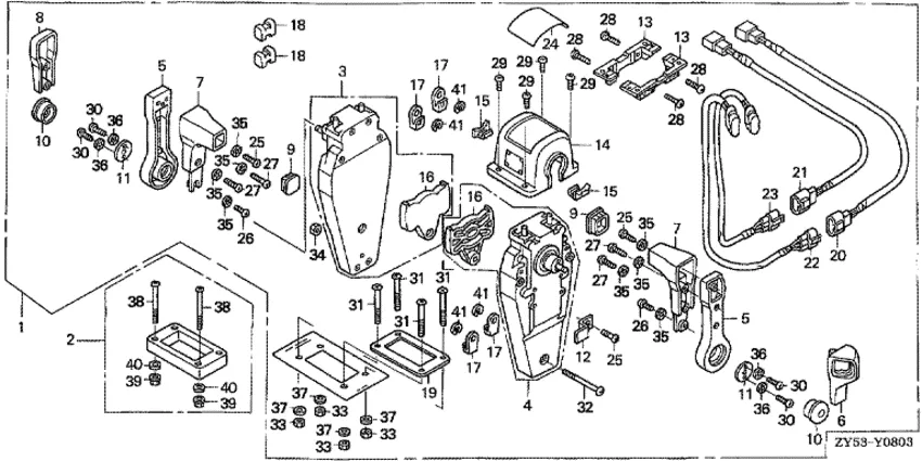 Дистанционное управление для Honda 135