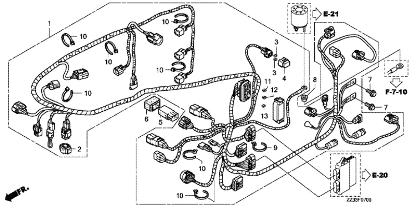 Электрооборудование для Honda 60