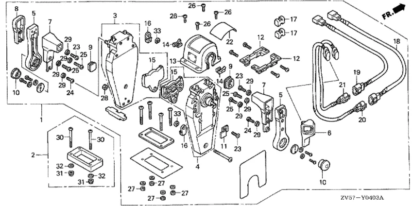 Дистанционное управление для Honda 50