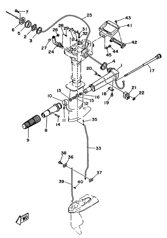 Управление для Yamaha 3 (Malta) MHS/L