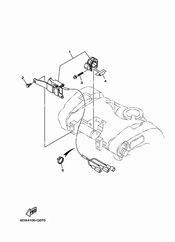Опционные детали 2 для Yamaha F200 ETX