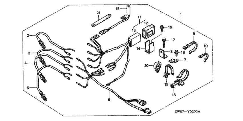 Подогреватель карбюратора для Honda 75