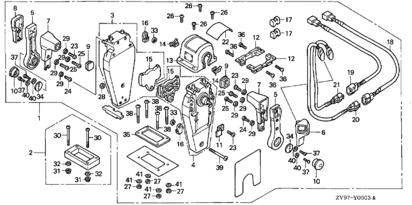 Дистанционное управление для Honda 20