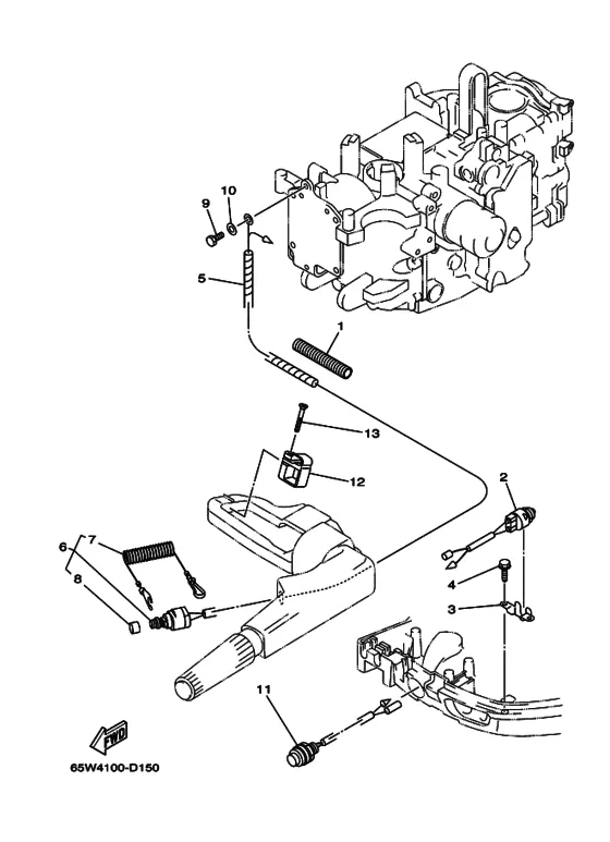 Электрооборудование 3 для Yamaha F25 M(E/H/T)S/L