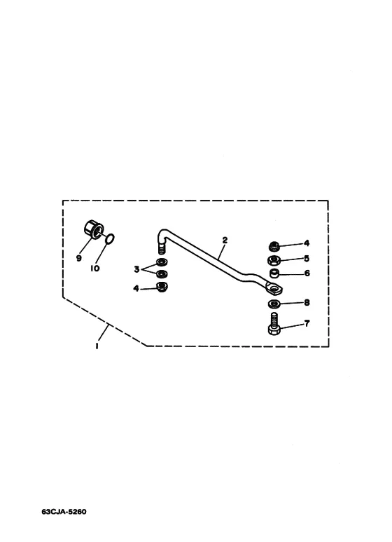 Альтернативная комплектация 1 (ｽﾃｱﾘﾝｸﾞｶﾞｲﾄﾞｱﾀﾂﾁﾒﾝﾄ) для Yamaha 50 M(W/E/D/T/H/O)S/L