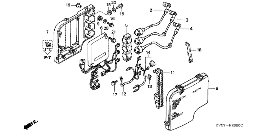 Катушка зажигания и блок CDI для Honda 50