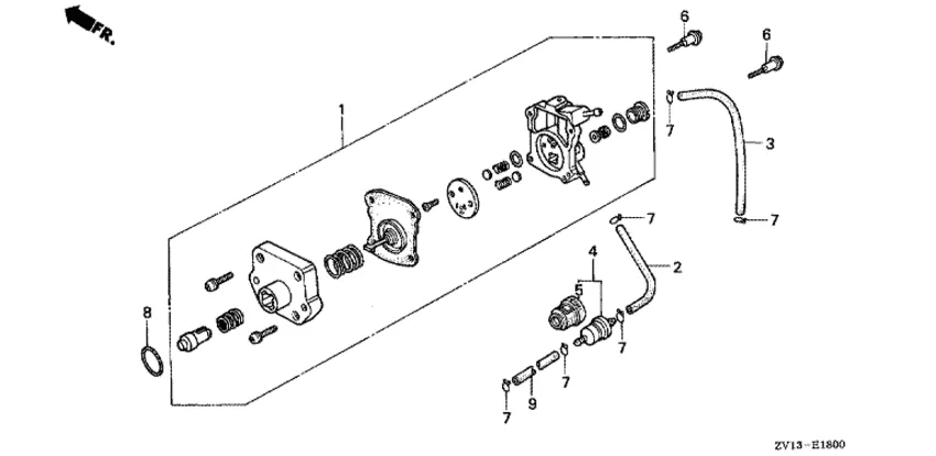 Топливный насос для Honda 5
