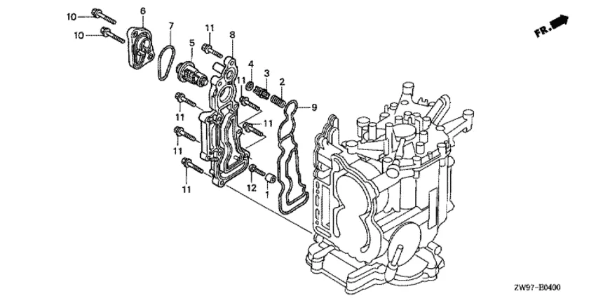 Термостат для Honda 9,9