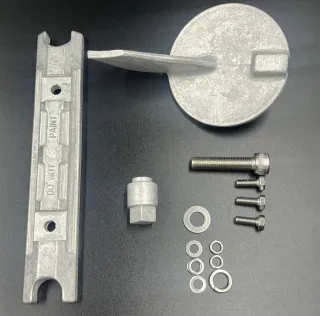 Комплект анодов Yamaha 80-100 AL (Алюминиевый) (CMY80100KIT) (MARTYR) картинка