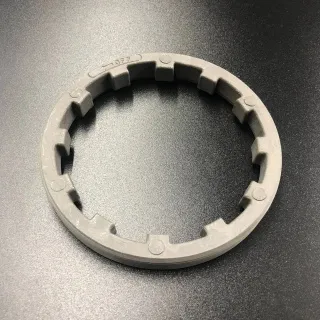 Гайка редуктора корончатая Yamaha 150-225, F150 (Omax) картинка