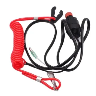 Кнопка остановки двигателя Yamaha 40-115 (682-82556-00; 65W-82575-00; 6E9-82575-00) Япония картинка