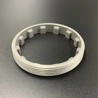 Гайка редуктора корончатая Yamaha 40-55 (YHS) картинка