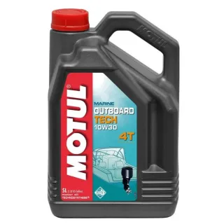 Масло Motul Outboard Tech (10w-30) (4х тактное) 5л картинка