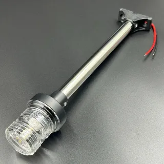 Огонь топовый на стойке LED(белый)(318мм) (Sunfine) картинка