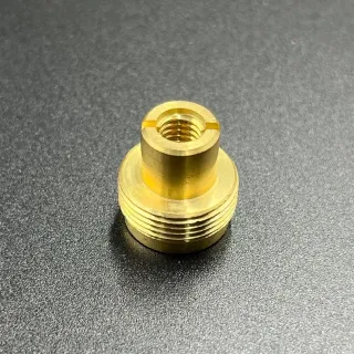 Втулка переходник системы прогрева(теплообменника) карбюратора Yamaha 115-250 картинка