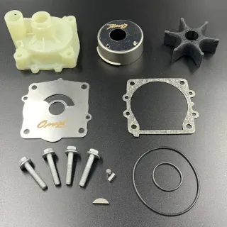 Ремкомплект помпы охлаждения Yamaha F95/ F115-130 (с корпусом) (Omax) картинка