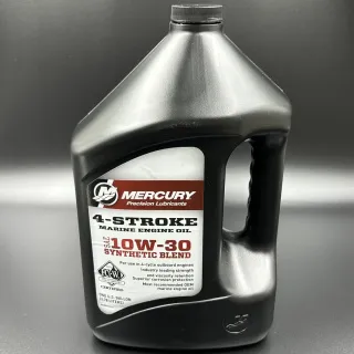 Масло моторное 4-х такт. 10W30 SYNTHETIC BLEND, MERCURY, 3,78 л (1 галл.) картинка