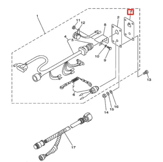 Панель переключателя Yamaha картинка