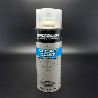 Эмаль прозрачная для кожухов ПЛМ 340 г. PAINT-CLEAR (12OZ@6) Quicksilver картинка