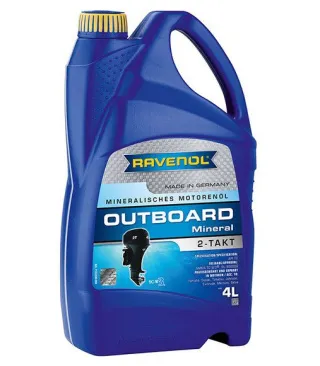 Масло моторное Ravenol Outboard 2-T Mineral ТВ (4л.) new картинка