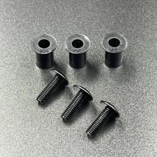 Комплект крепления стекла Yamaha VK540;FX;RS;RX;PZ;VX;VT (90179-05849;90150-05024) (KINETIX) картинка