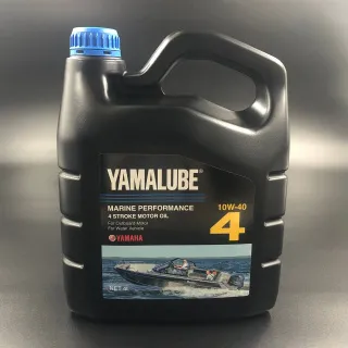 Масло моторное Yamalube 4T 10W-40 Marine Performance (4 л) картинка