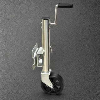 Колесо опорное (домкрат) прицепа Joywheel, 1500 lbs, 8″, цинк (Sunfine) картинка