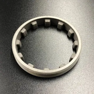 Гайка редуктора корончатая Honda BF35-50 (Omax) картинка