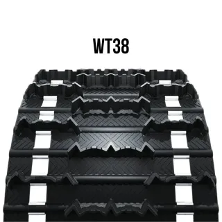 Гусеница для снегохода WT 38 (154х20х1.5) шаг 2.86 (6 рядов) (ARTIC CAT BEARCAT 570) картинка