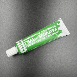 Армированная особопрочная ГЕЛЬ-ЗАПЛАТКА, белый 30мл(40гр) картинка