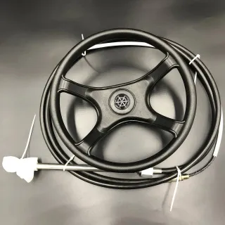 Рулевой комплект (редуктор YK7-E(Т67)/ трос M58-9FT / руль 161D) (N-Flex) картинка
