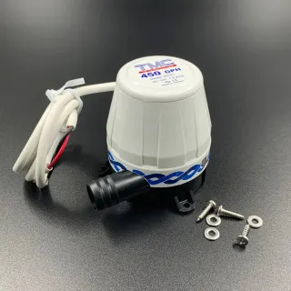 Помпа осушительная 450GPH (12V) (1703.25 л/ч) (TMC) картинка