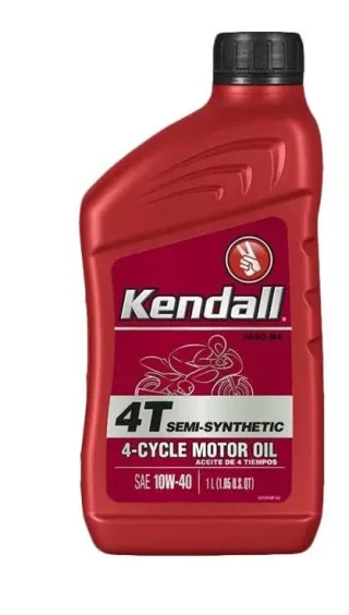 Масло моторное Kendall 4T SEMI-SYNTHETIC 10W40 1л 075731037434 картинка