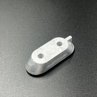 Анод струбцины Yamaha 30-50, F9.9-275, Honda BF8-15 (Алюминиевый) (65W-45251-00-AL) (Omax) картинка