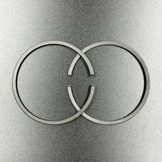 Кольца поршневые, комплект на один поршень Tohatsu 40-50 (0.50mm) (KACAWA) картинка