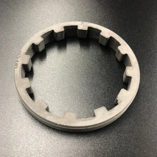 Гайка редуктора корончатая Yamaha 60-140, F40-100 (Kacawa) картинка