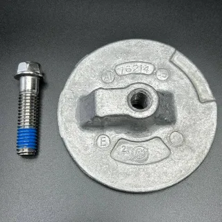 Анод редуктора Mercrusieк Bravo I-III, Mercury 100-250 (Алюминиевый) (Mercury) картинка