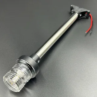 Огонь топовый на стойке LED(белый)(318мм) (Sunfine) картинка