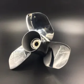 Гребной винт Yamaha 40-55, F30-60 (3x11-3/8x14) (Сталь) (Polastorm) картинка
